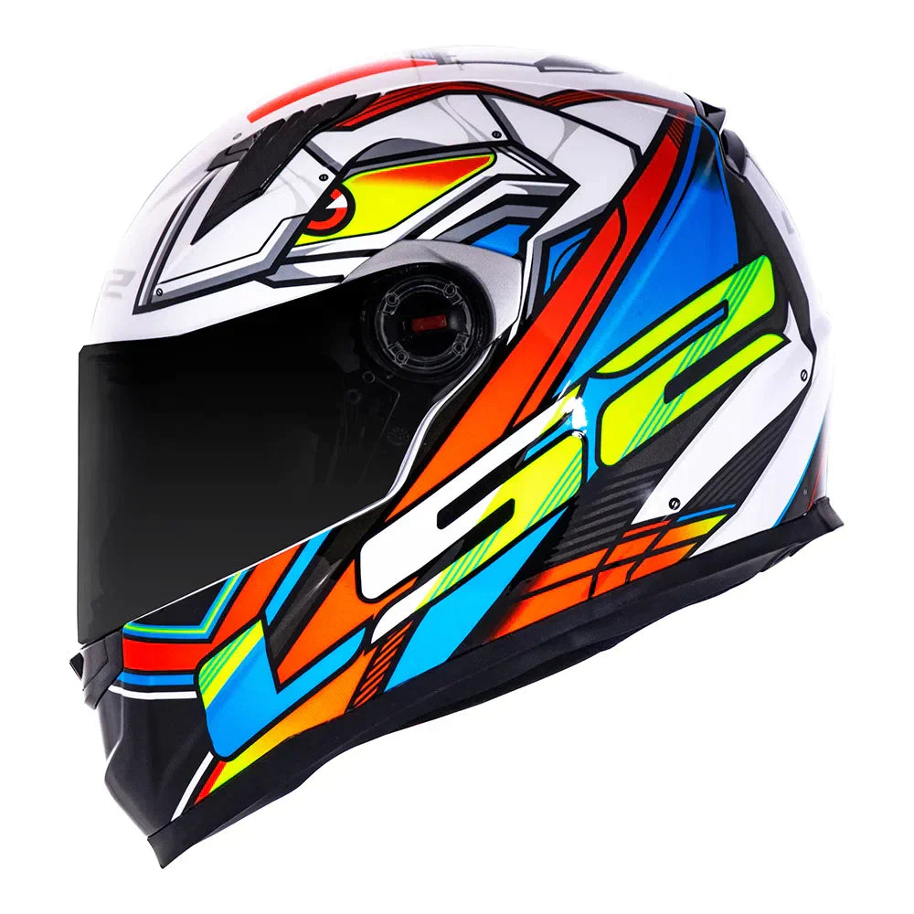 CAPACETE LS2 CLASSIC FF358 XDRON NEON - Imagem 2