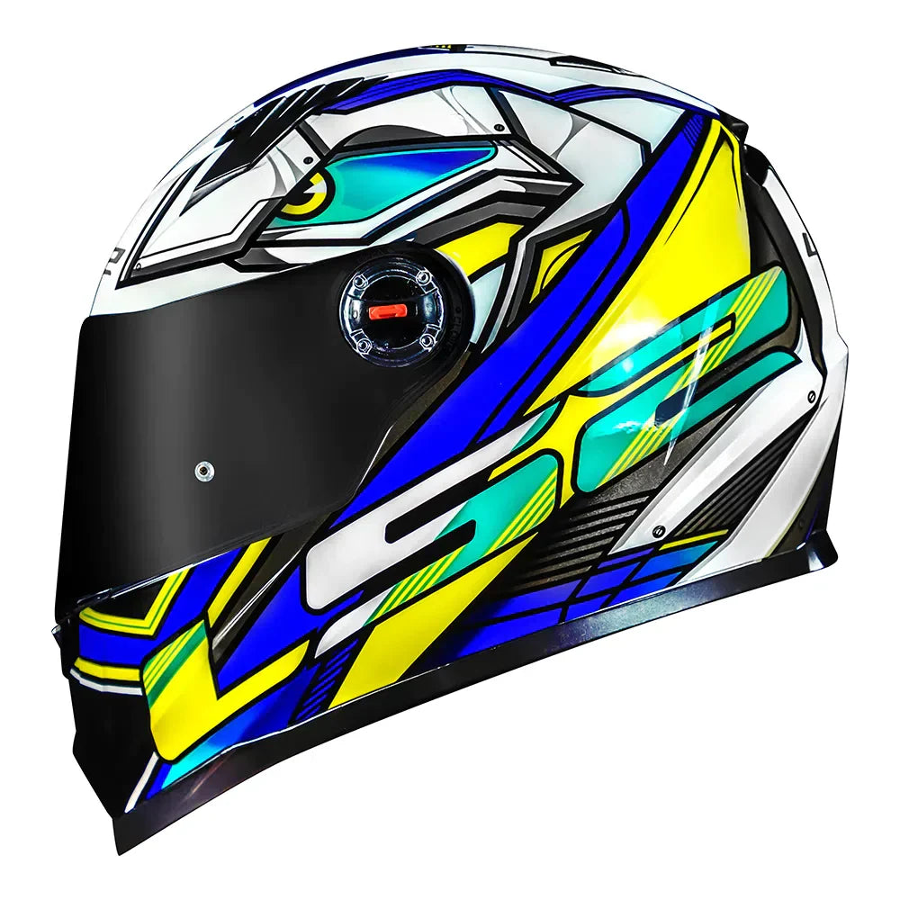 CAPACETE LS2 CLASSIC XDRON AZUL - Imagem 2