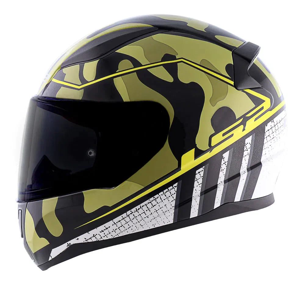 CAPACETE LS2 RAPID BRAVADO AMARELO - Imagem 2
