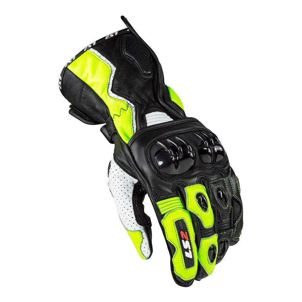 LUVA LS2 SWIFT RACING AMARELO - Imagem 4